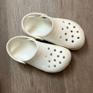 White crocs kids
